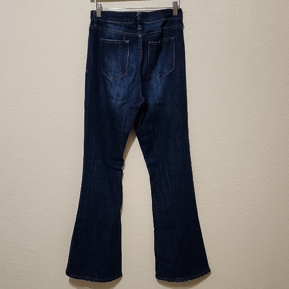 KanCan Blue Flare Denim Jeans - Picture 6 of 10